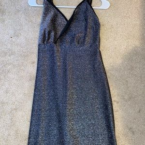 Sparkle cocktail dress, size small. Fits curves